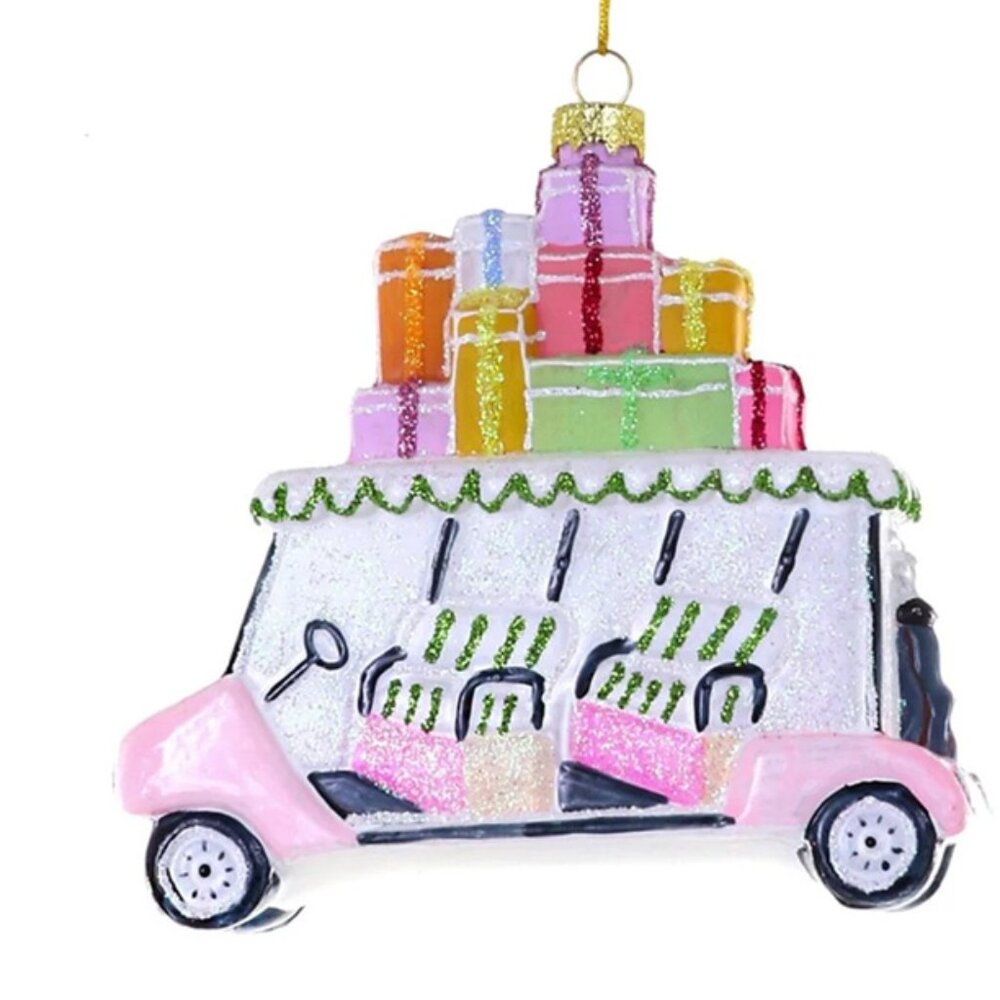 Palm Springs Golf Cart Ornament